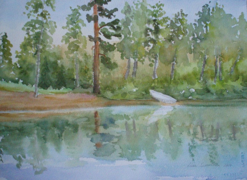 Lohjanjarvenrantaa,26x36,2010