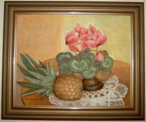 Syklaami ja ananas 33x41